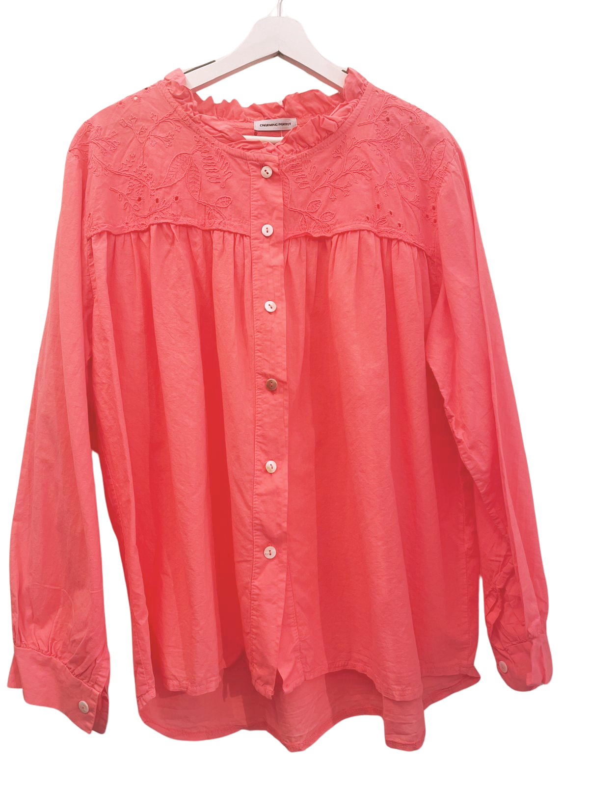 Chelsee Weekender Cotton Button Down Shirt