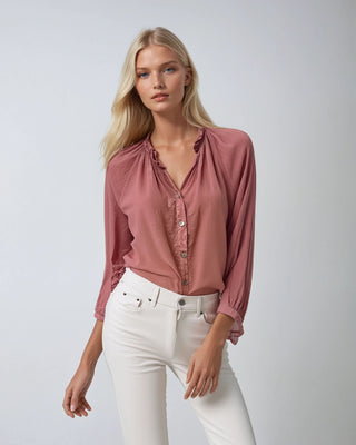 Sara Cotton Top- Made In Italy